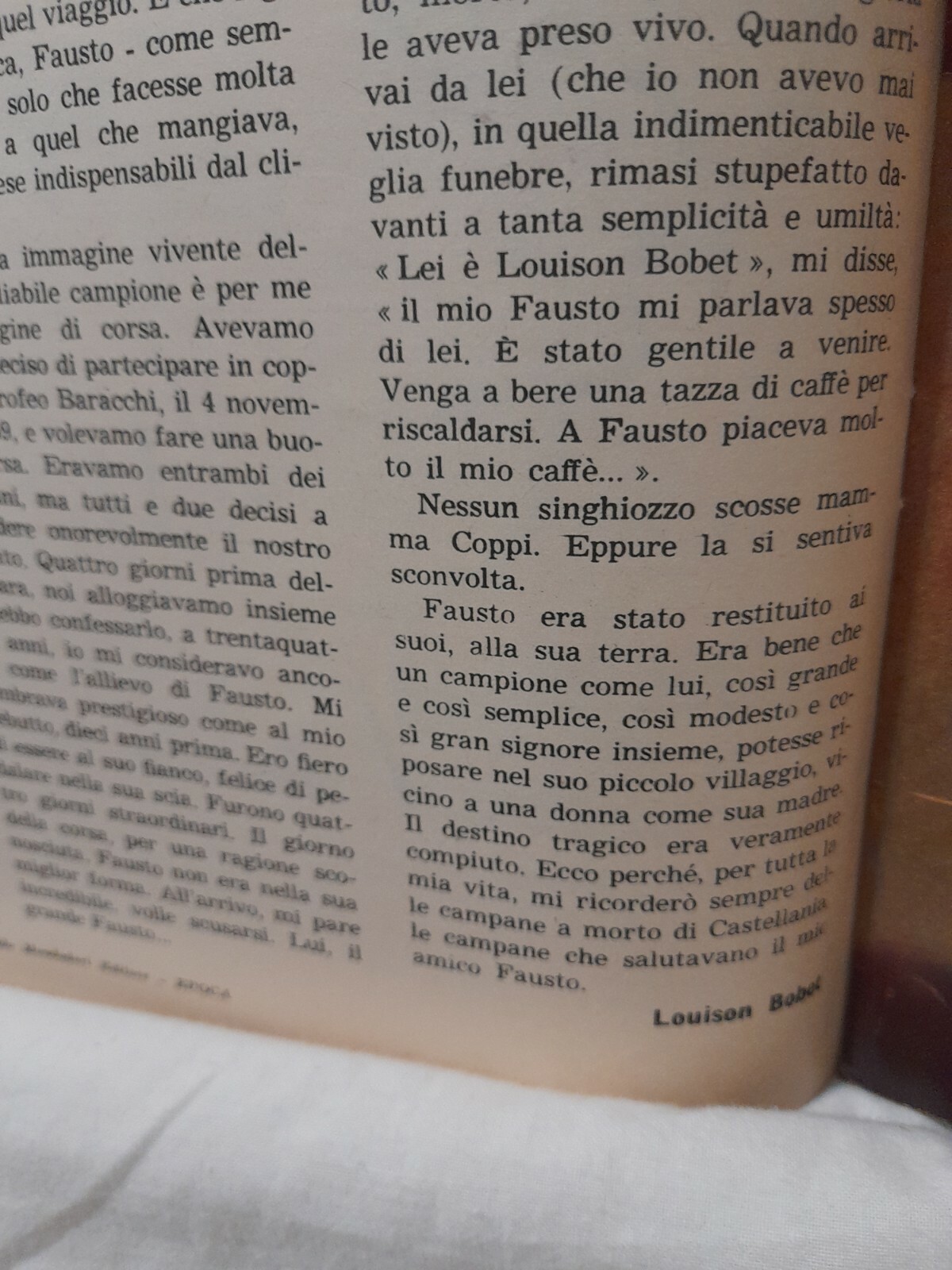 Louison Bobet/Fausto Coppi ERA NO.535 January 1, 1961 Mondadori