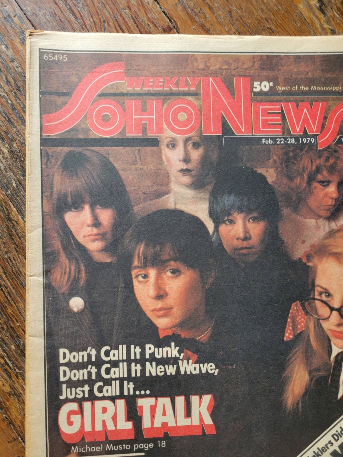 Soho News, NYC, Feb 22-28, 1979, Girl Talk, Broadway Loft Blaze, Jean Renoir