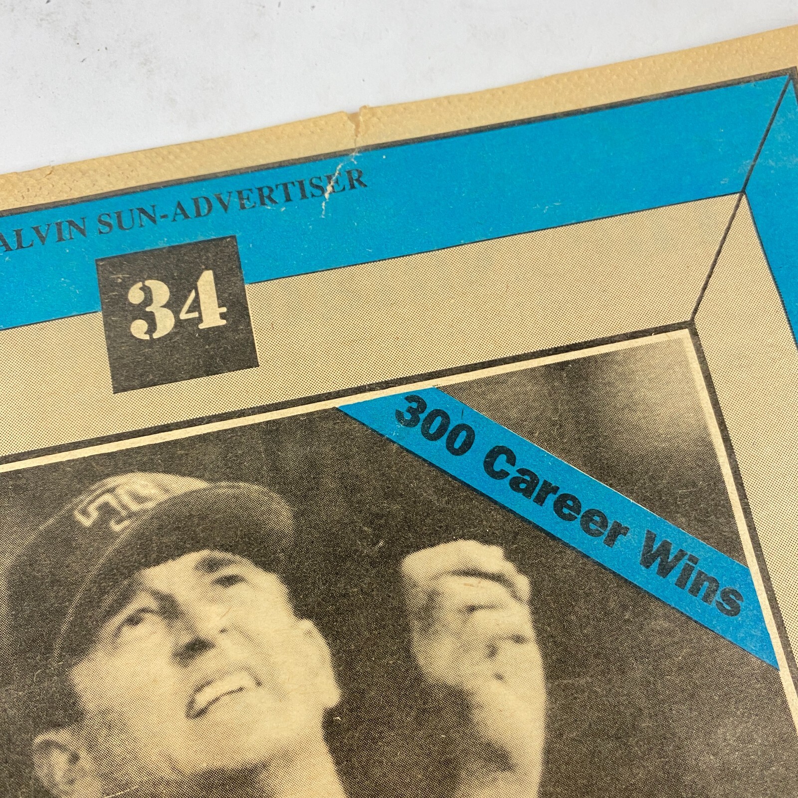 Alvin Sun Advertiser Newspaper Nolan Ryan Baseball Commemorative Edition 1990