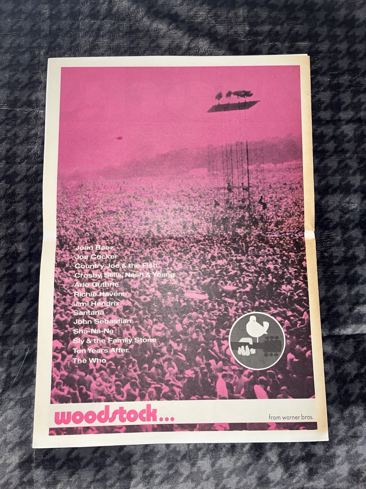 Woodstock Advertising Supplement To The Los Angeles Free Press April 17, 1970