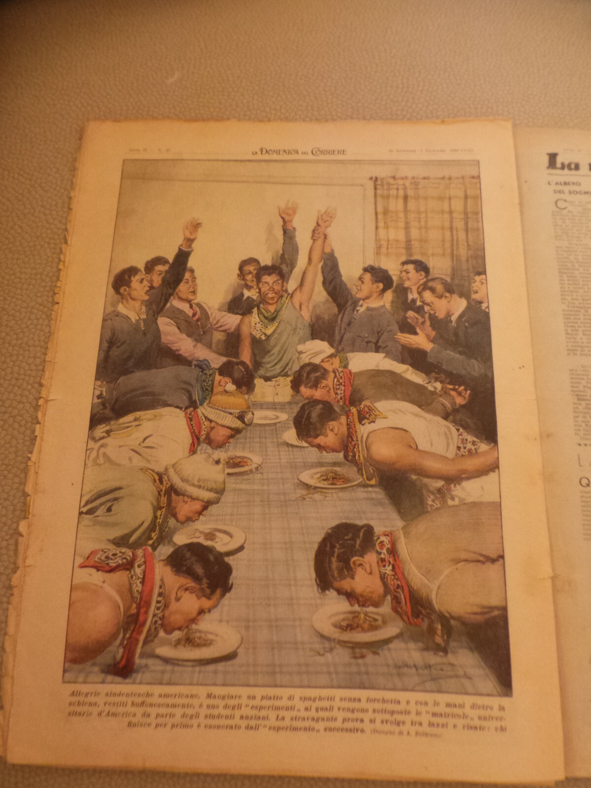 La Domenica del Corriere Italian Newspaper Nov-Dec 1939, Beltrame art of bombing