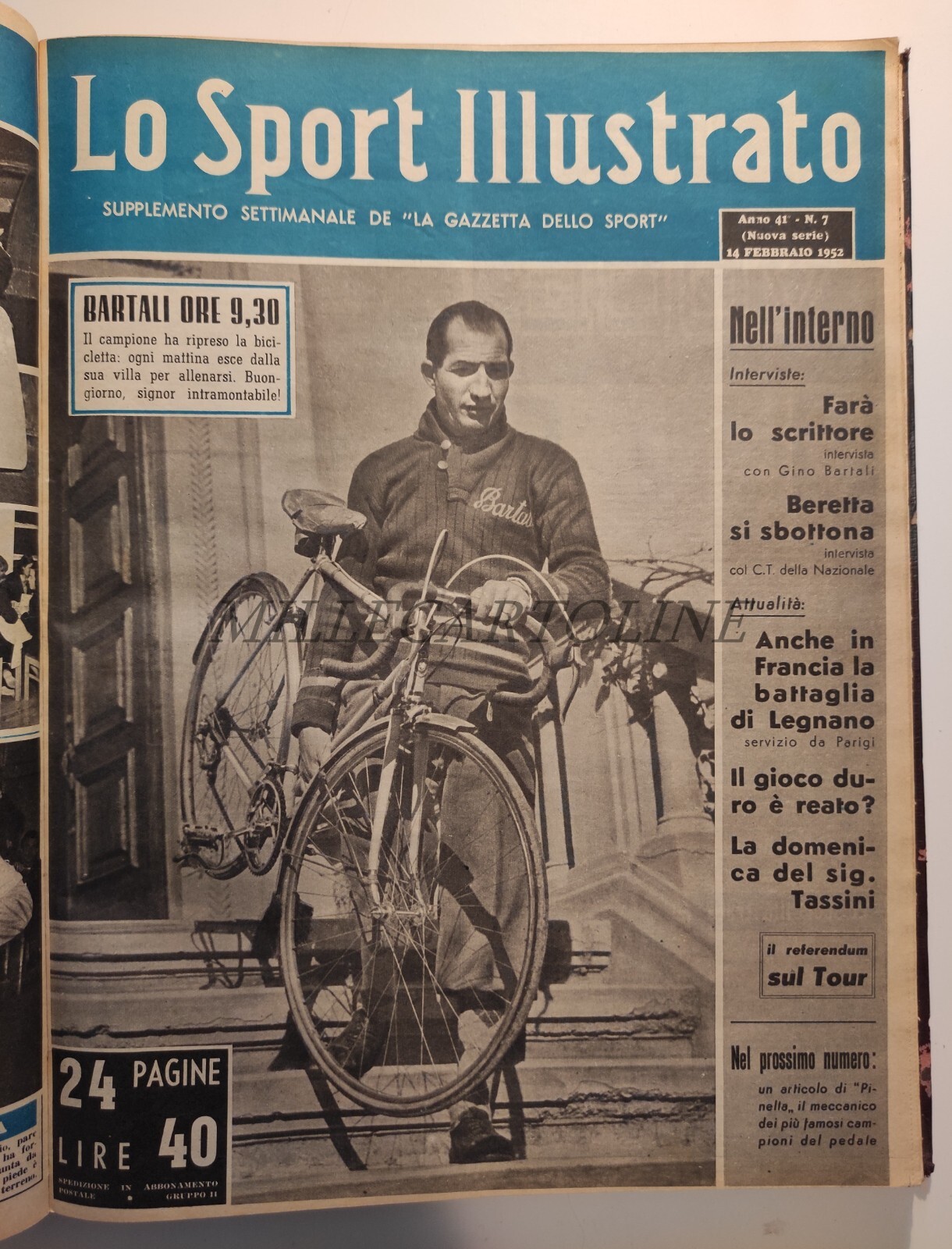 SPORT ILLUSTRATED – N°2 3 4 5 6 7 8 9 10 11 12 13 14 15 16 17 18 1952 Hardcover