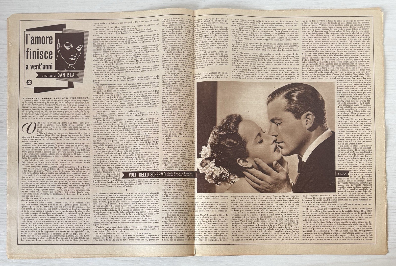 NEWS women’s literary magazine rizzoli No.50 1948 year XXIX irene manning
