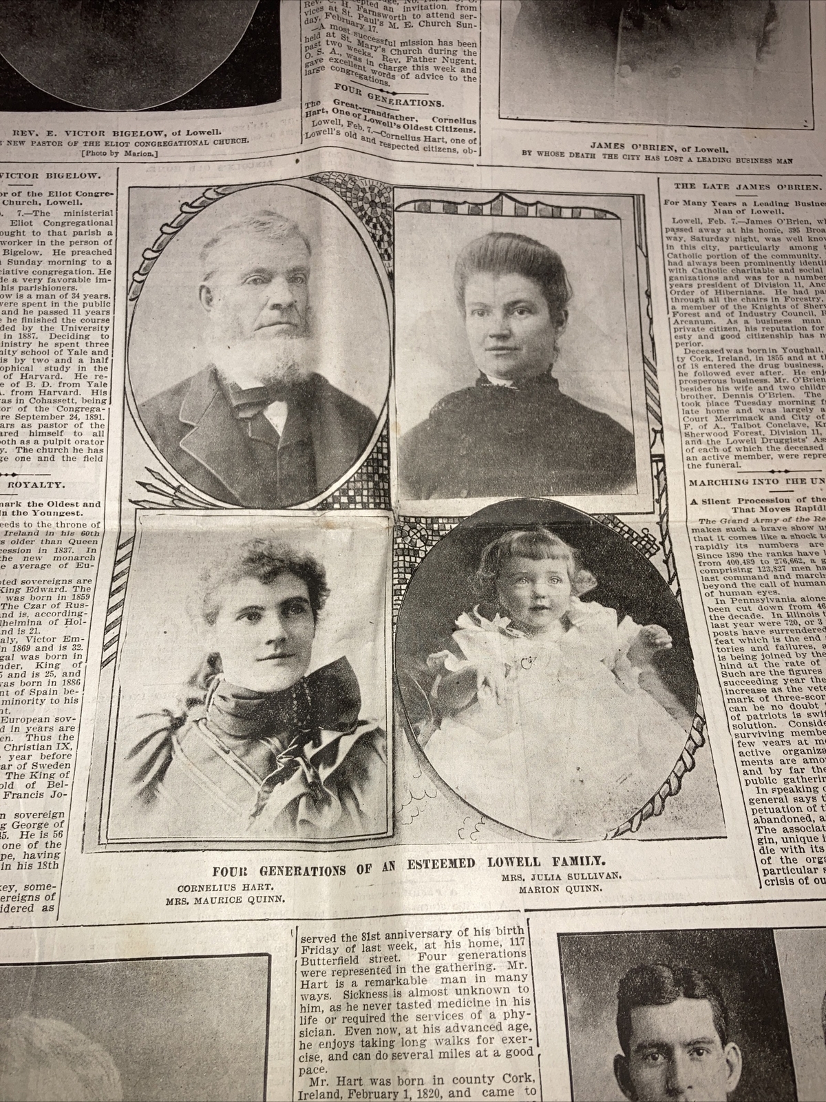 Vintage Newspaper Saturday Globe Utica NY Feb 9 1901 Queen Victoria Funeral