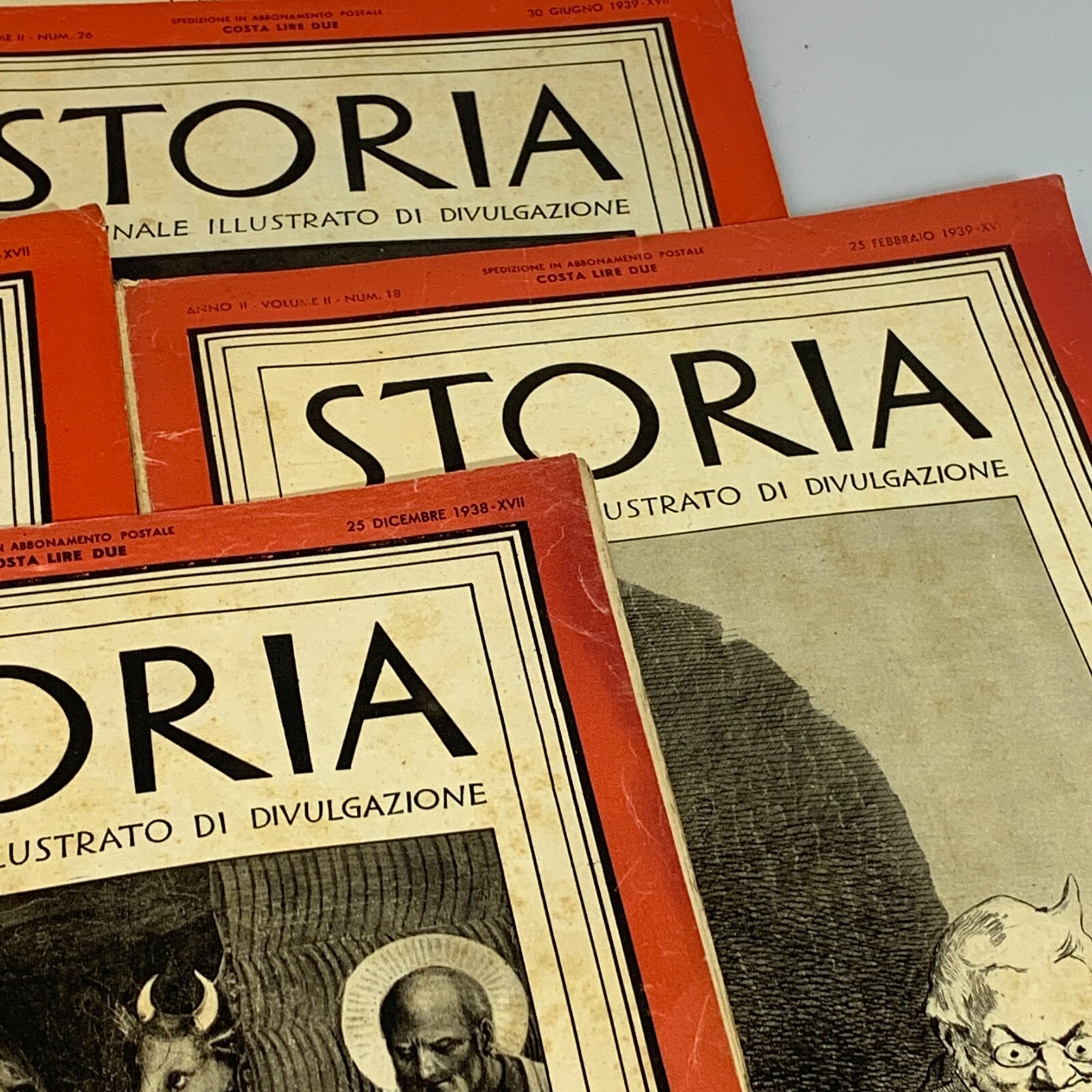 Lot of 6 Magazines History Fifteenth Illustrated Disclosure Tumminelli