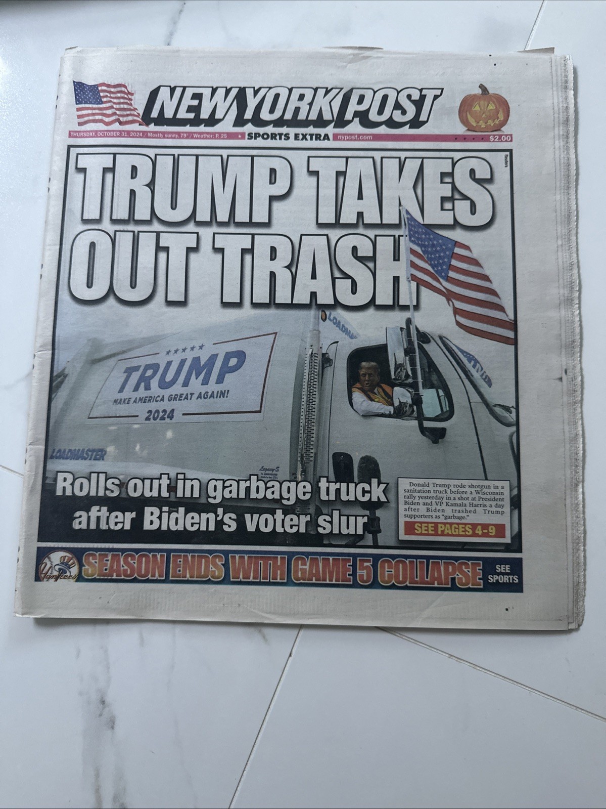 23 News Paper Long Paper Trail Of 2024 Election Process Since Biden Drop Out