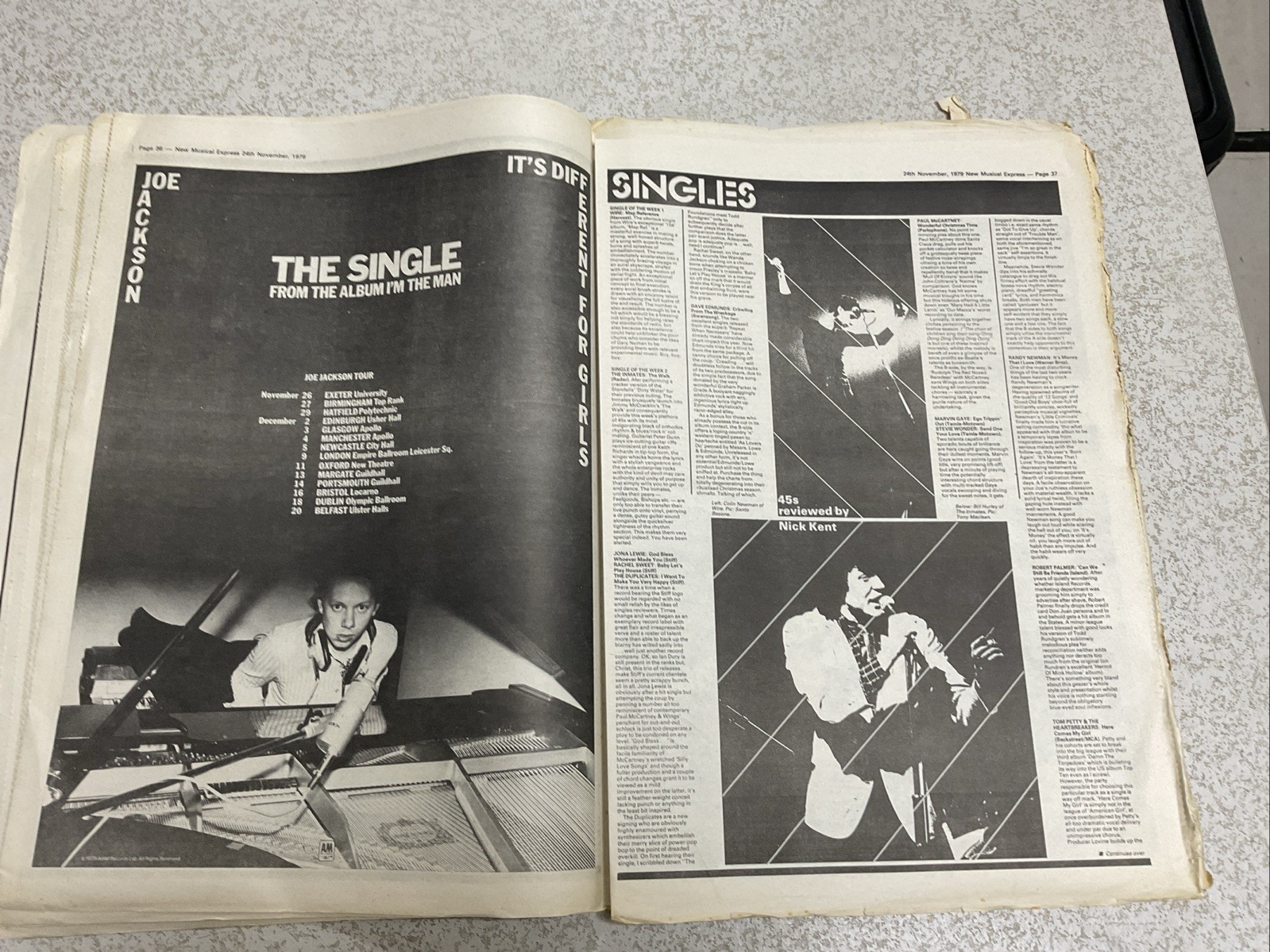 NME Newspaper – 24th November 1979 – The Thinker