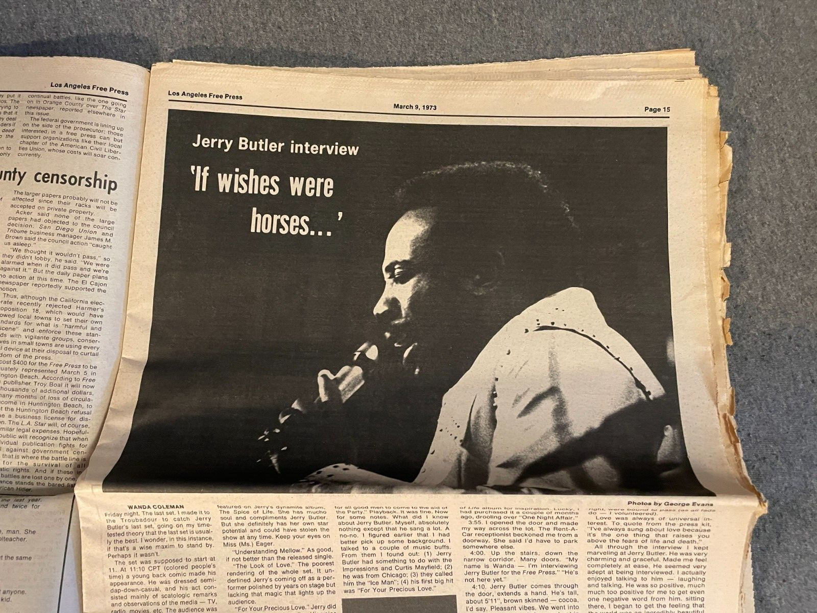 March 1973 Los Angeles Free Press Newspaper Newport Jazz Seals Crofts Crime