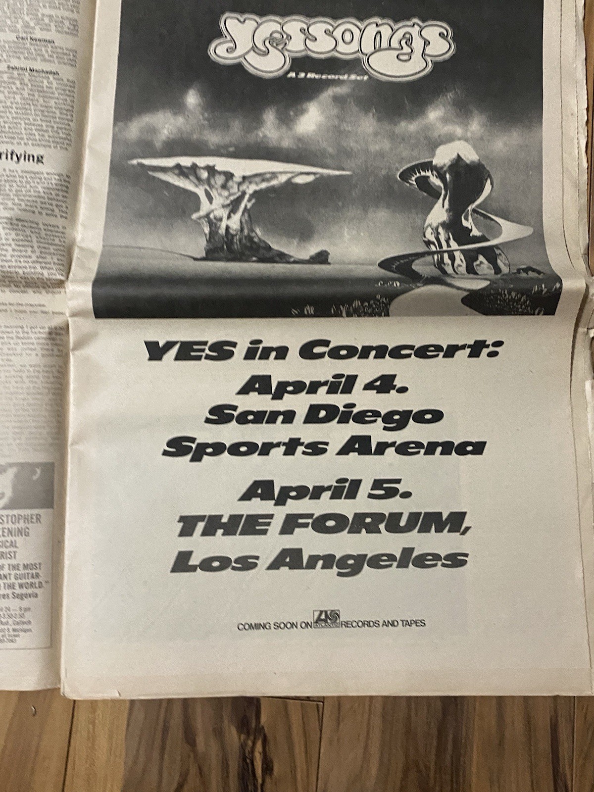 Lot of 4 Los Angeles LA Free Press Newspapers Loads of Vintage Music Ads