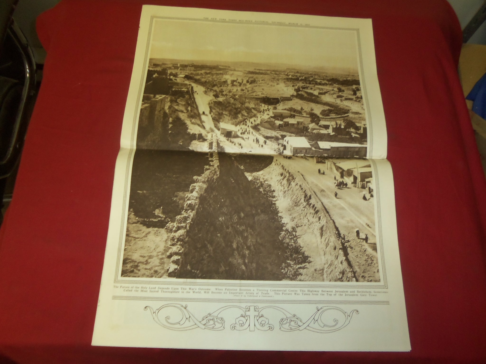 1914 NOVEMBER 5 NY TIMES PICTORIAL WAR EXTRA SECTION – INDIAN LANCER – NP 3936