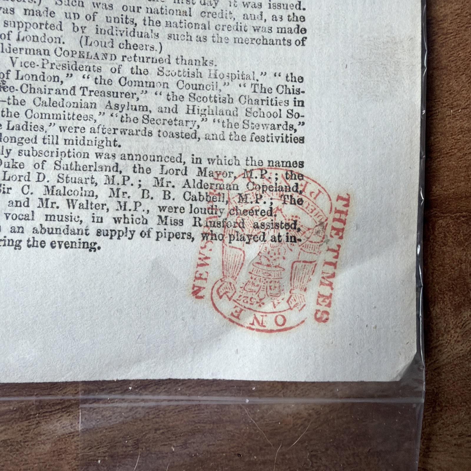 December 1 1848 THE LONDON TIMES Antique Early Victorian ORIGINAL Newspaper