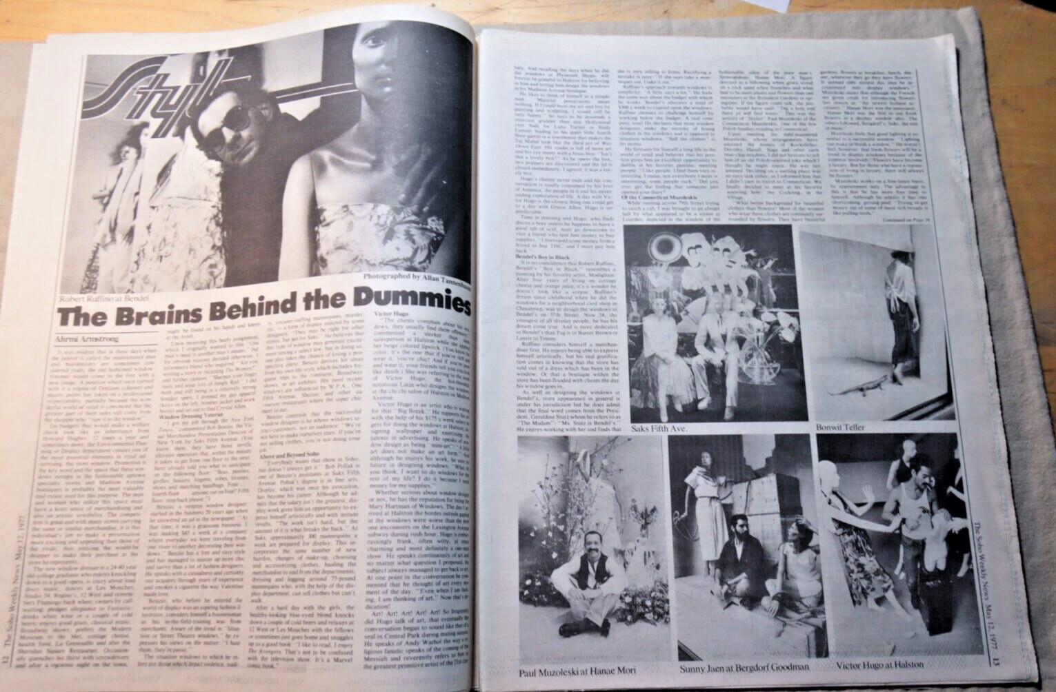 SOHO WEEKLY NEWS May 12 1977 THE PHOENIX PROJECT Good Only