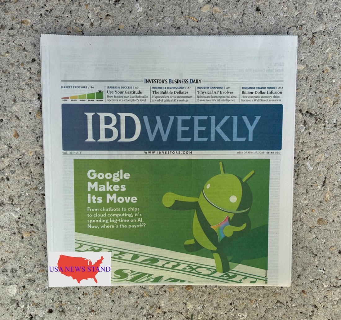 IBD BUSINESS WEEKLY STOCKS – MONDAY APRIL 27, 2026 (GOOGLE MAKES MOVE – AI)