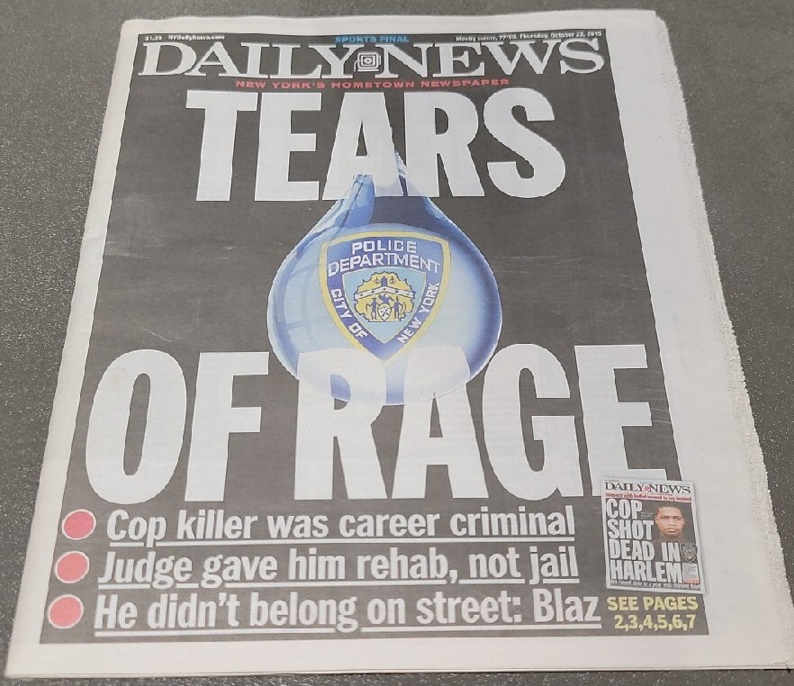 Daily News Thursday, October 22, 2015 NY Mets World Series Daniel Murphy