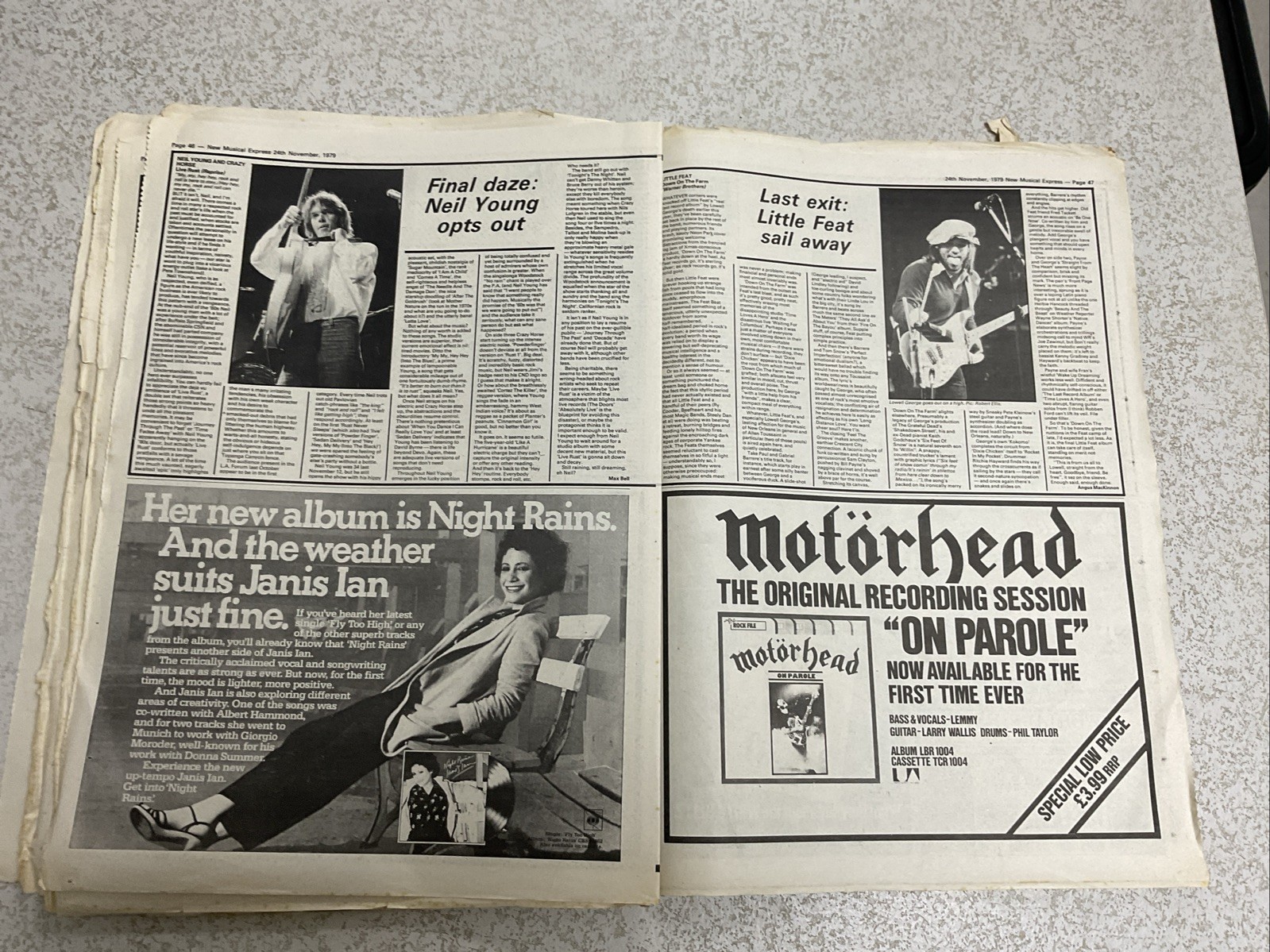 NME Newspaper – 24th November 1979 – The Thinker