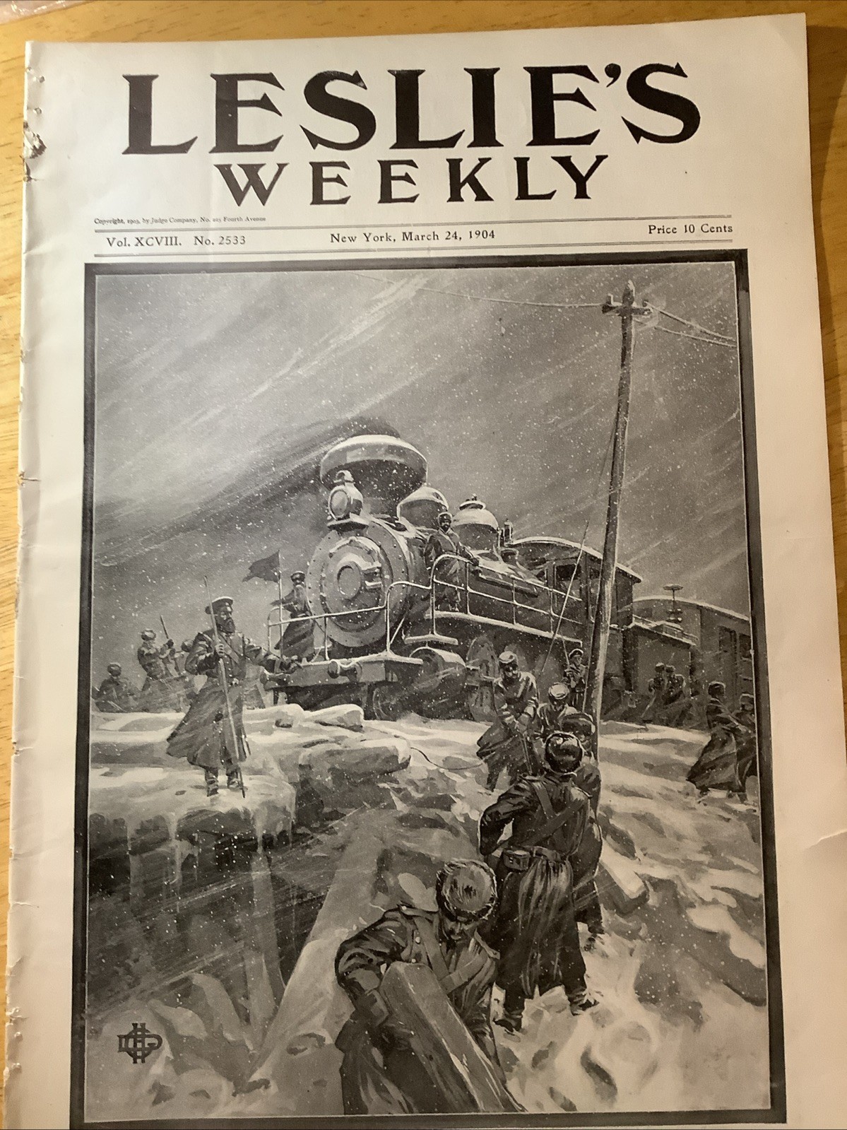 1904 FRANK LESLIES MAGAZINE ~ RUSSIAN WAR
