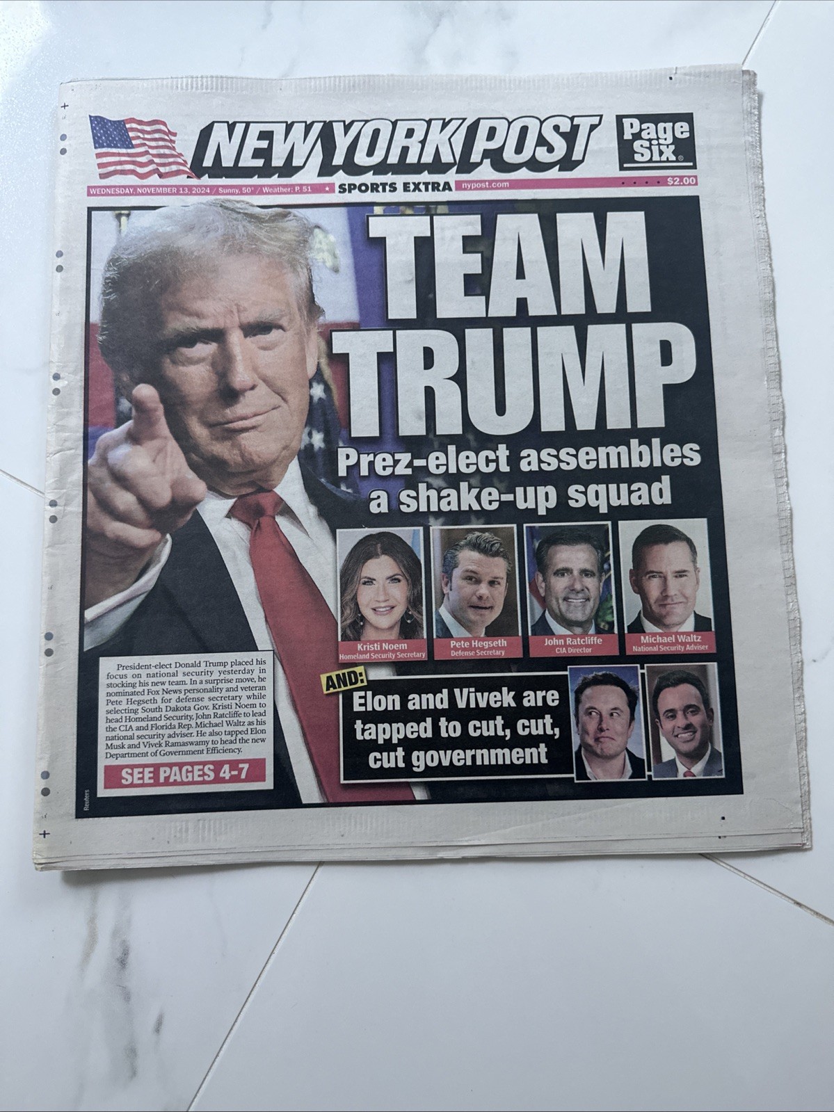 23 News Paper Long Paper Trail Of 2024 Election Process Since Biden Drop Out