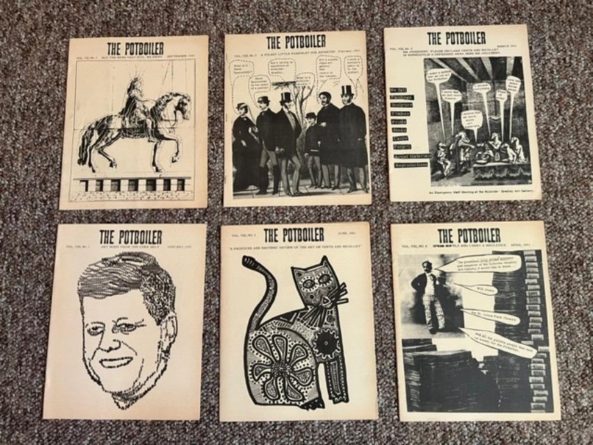 The POTBOILER Magazine / Minn., MN – six issues from the early 1960’s