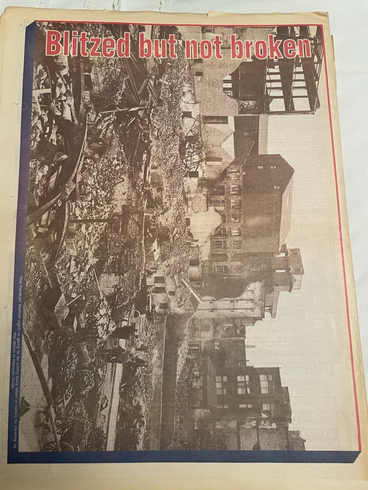 7 X Liverpool Echo Special Edition Papers Liverpool At War The Blitz Atlantic