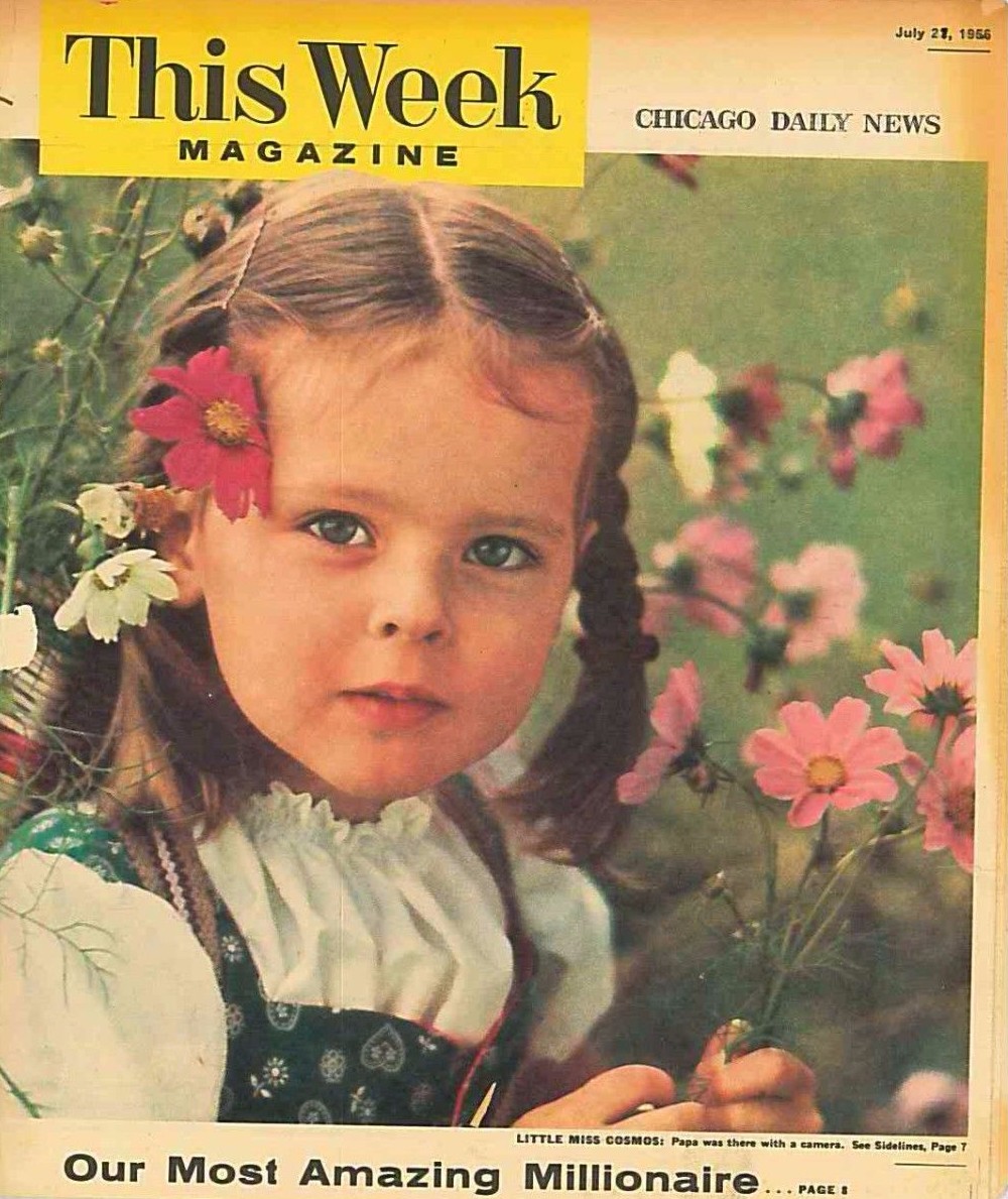This Week Magazine 27 July 1956 – Americas Most Amazing Millionaire. 56 Ford Ad