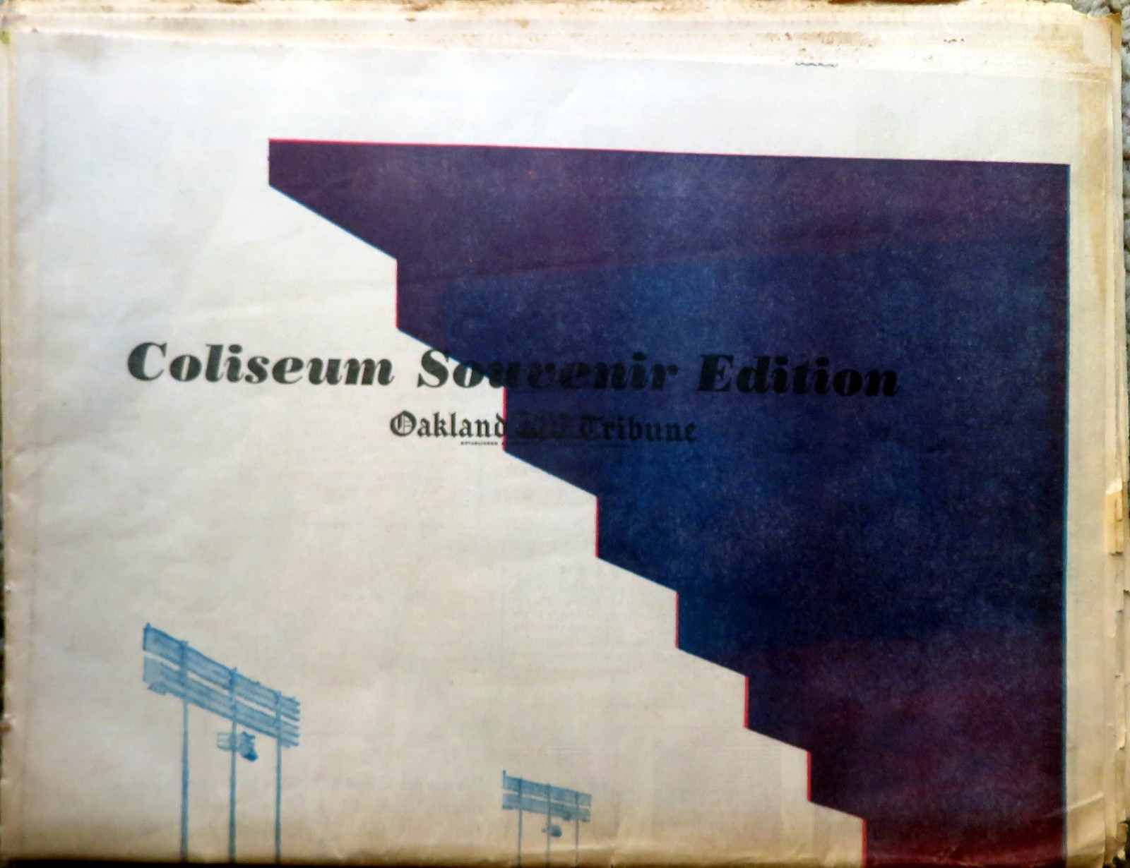 OAKLAND TRIBUNE – Sept 13, 1966 – Entire Section – Coliseum Souvenir Edition