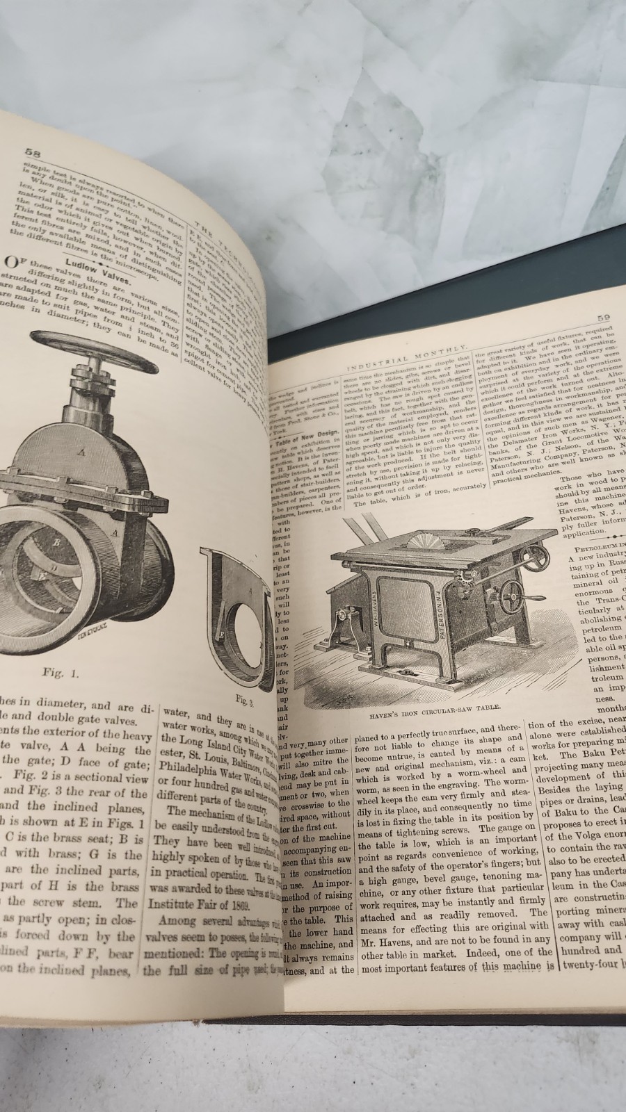 1874-1875 The Technologist, Antique Industrial Monthly Newspaper Vols V & VI