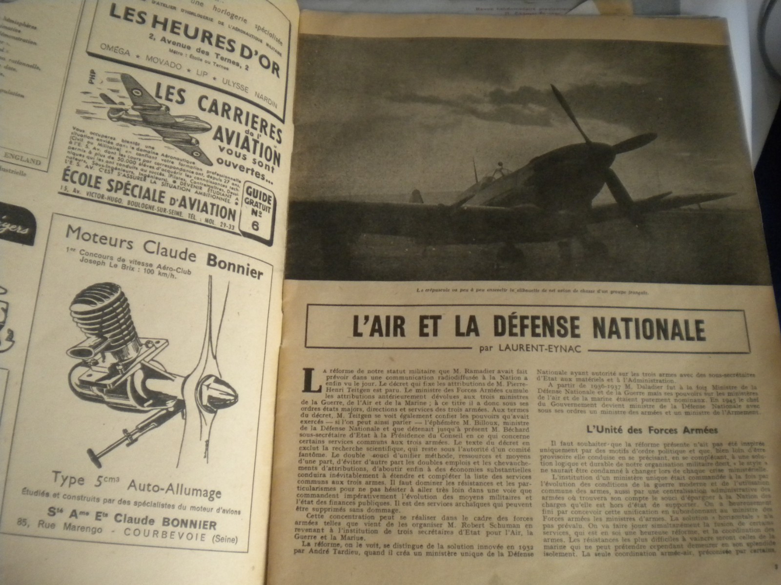 L’Air Aviation Magazines French 1940s lot WW2 wartime