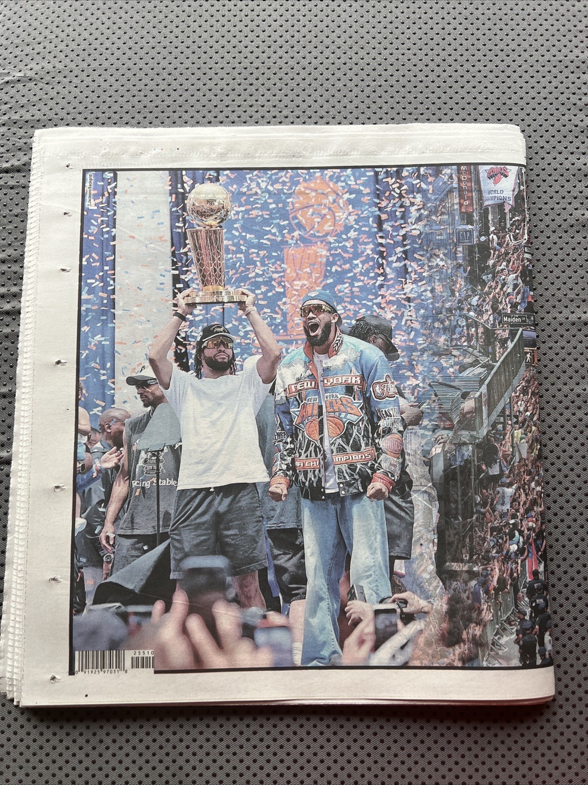 CITY OF LOVE NEW YORK POST KNICKS CHAMPIONS PARADE 6/19/2026 ?