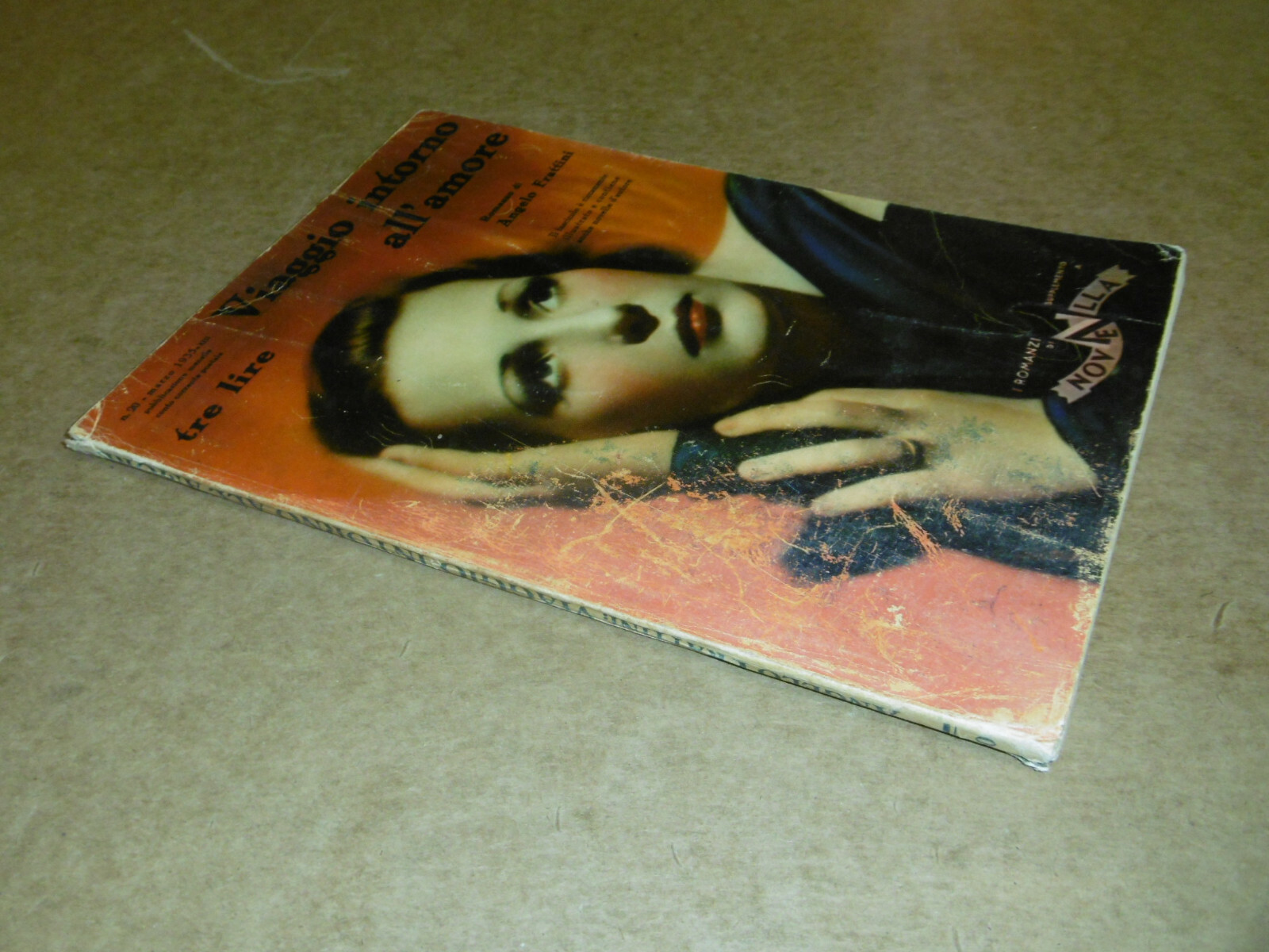 I ROMANZI DI N°20 MARCH 1935 JOURNEY AROUND LOVE RIZZOLI MATELDI