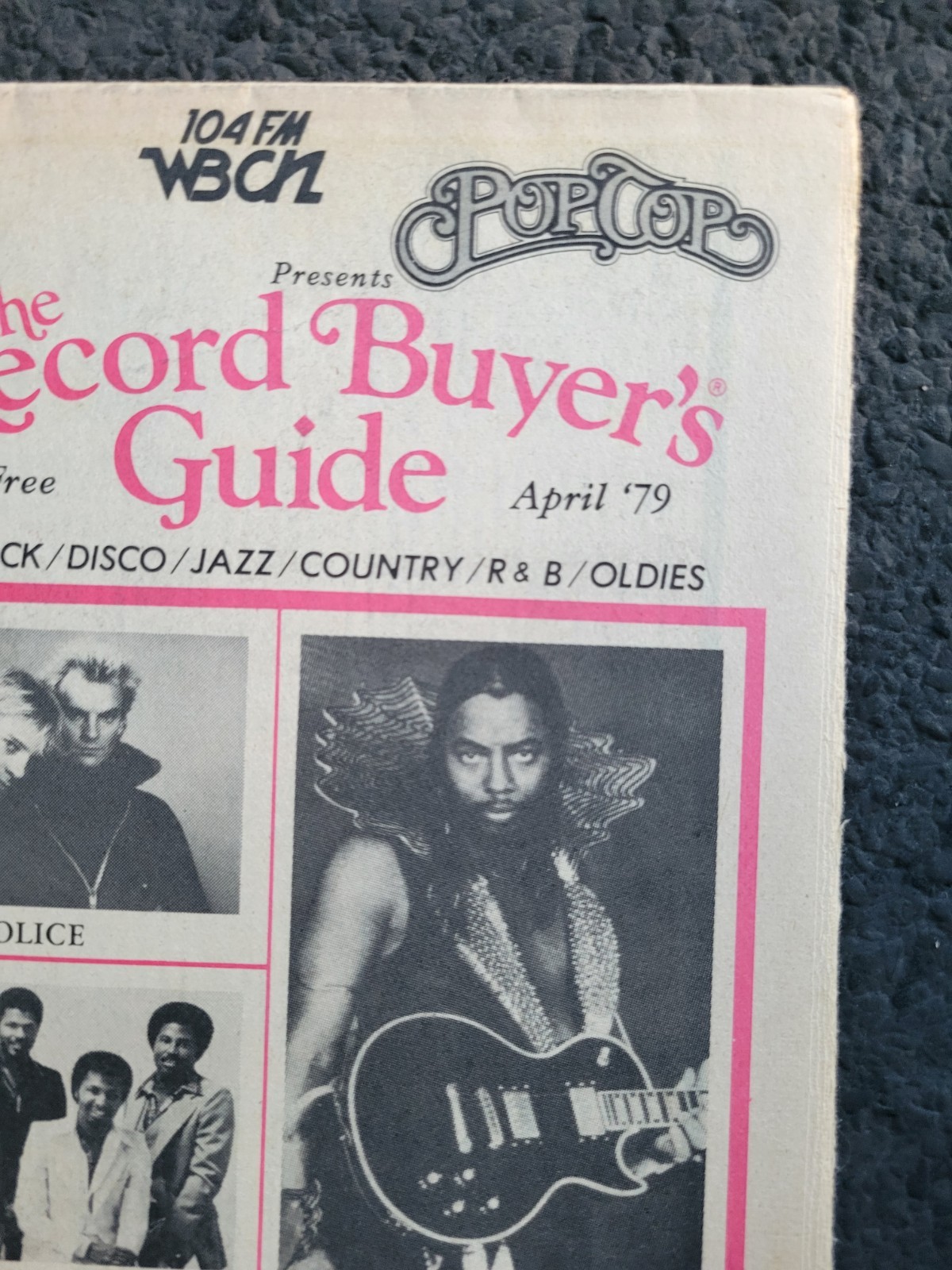 POPTOP THE RECORD BUYER’S GUIDE, April 1979, Police, Rick James, Tavares