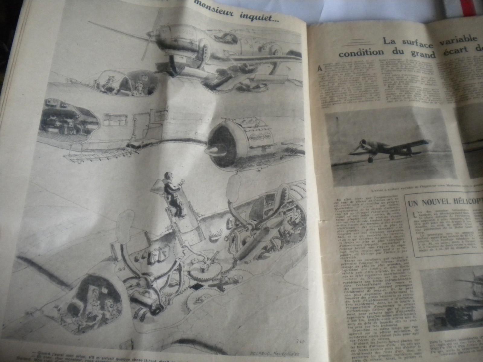 L’Air Aviation Magazines French 1940s lot WW2 wartime