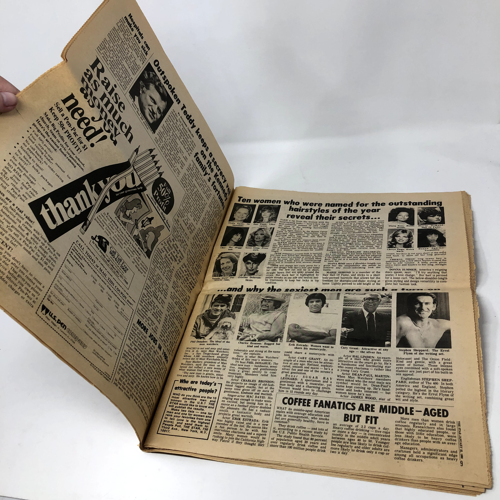 Lot of 4 Star Newspapers 1979-82 Princess Grace, Prince Andrew Weekly World News
