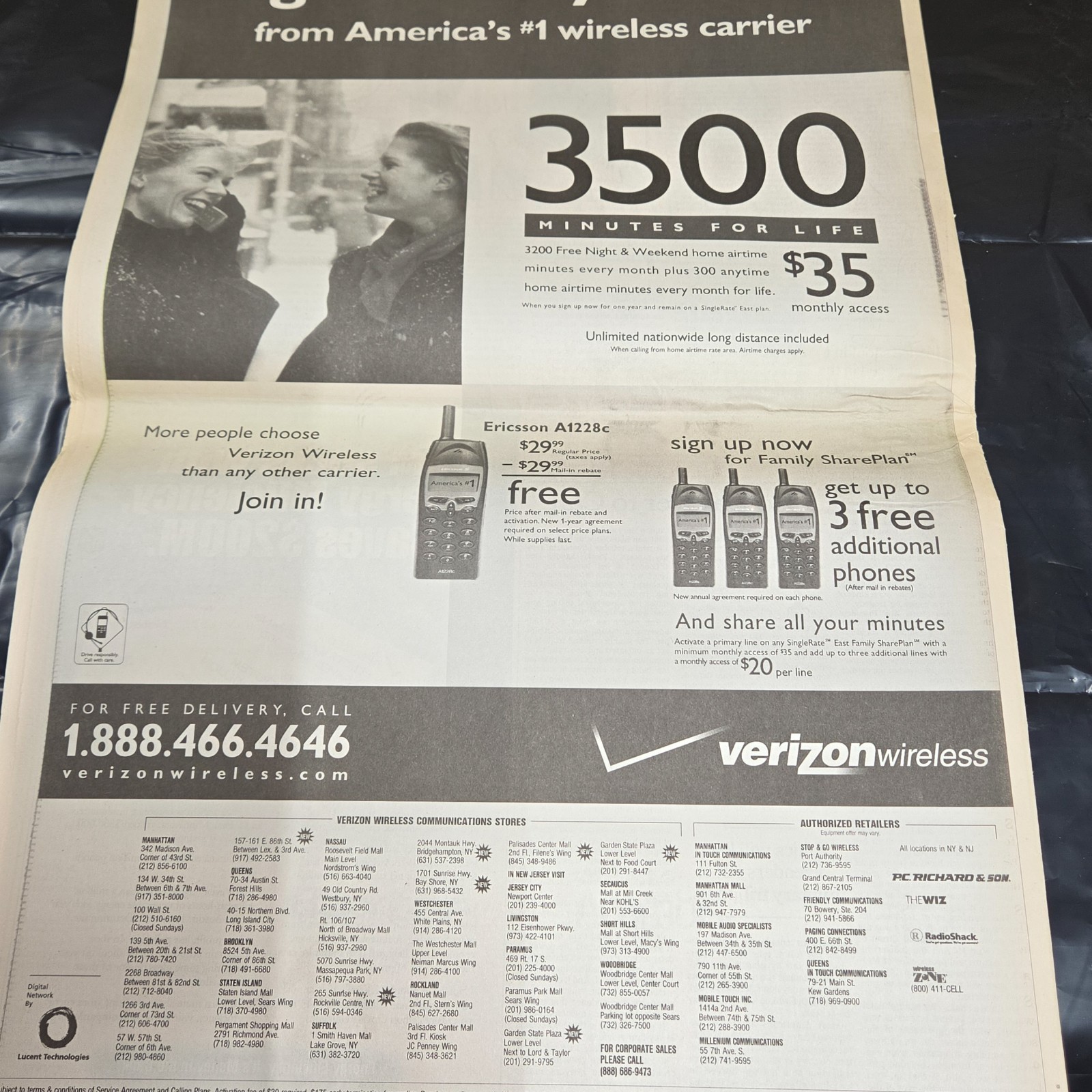The New York Times December 3 2001 Newspaper Enron Bankruptcy Israel Attack