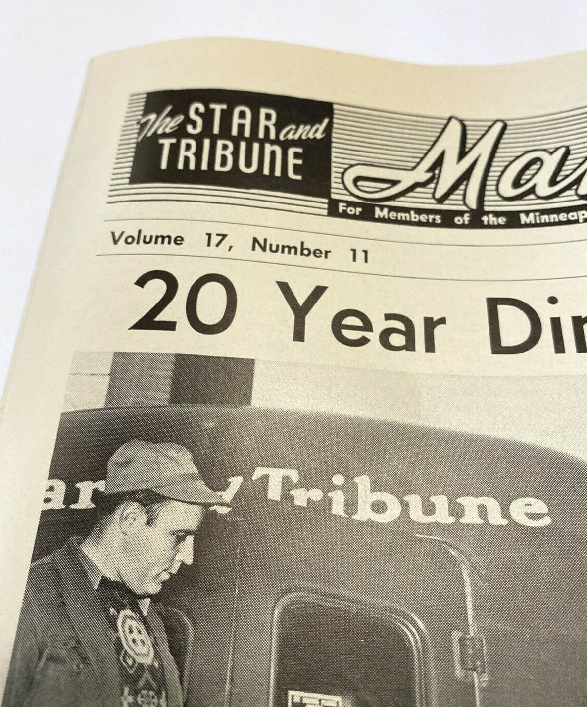 1953 Minneapolis Star Tribune Makers Staff Newspaper Ephemera Vintage Retro