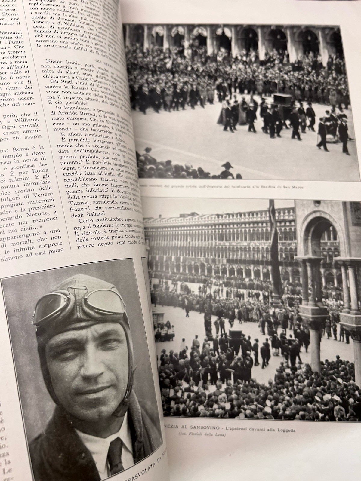 July 1929 La Grande Illustrazione Italy Newspaper Swimsuit Seaplane Women Fashio