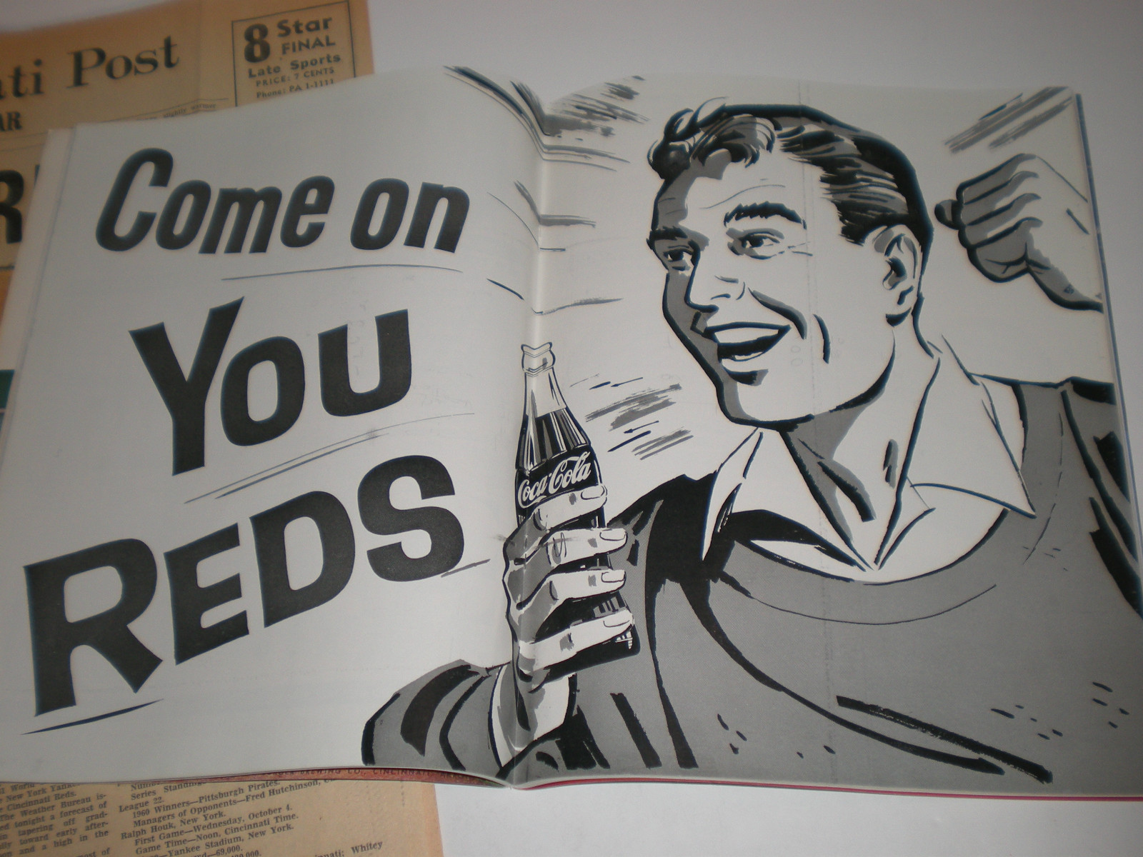 1961 World Series Game 4 Ticket Stubs Program Cincinnati Reds NY Yankees Lot Set