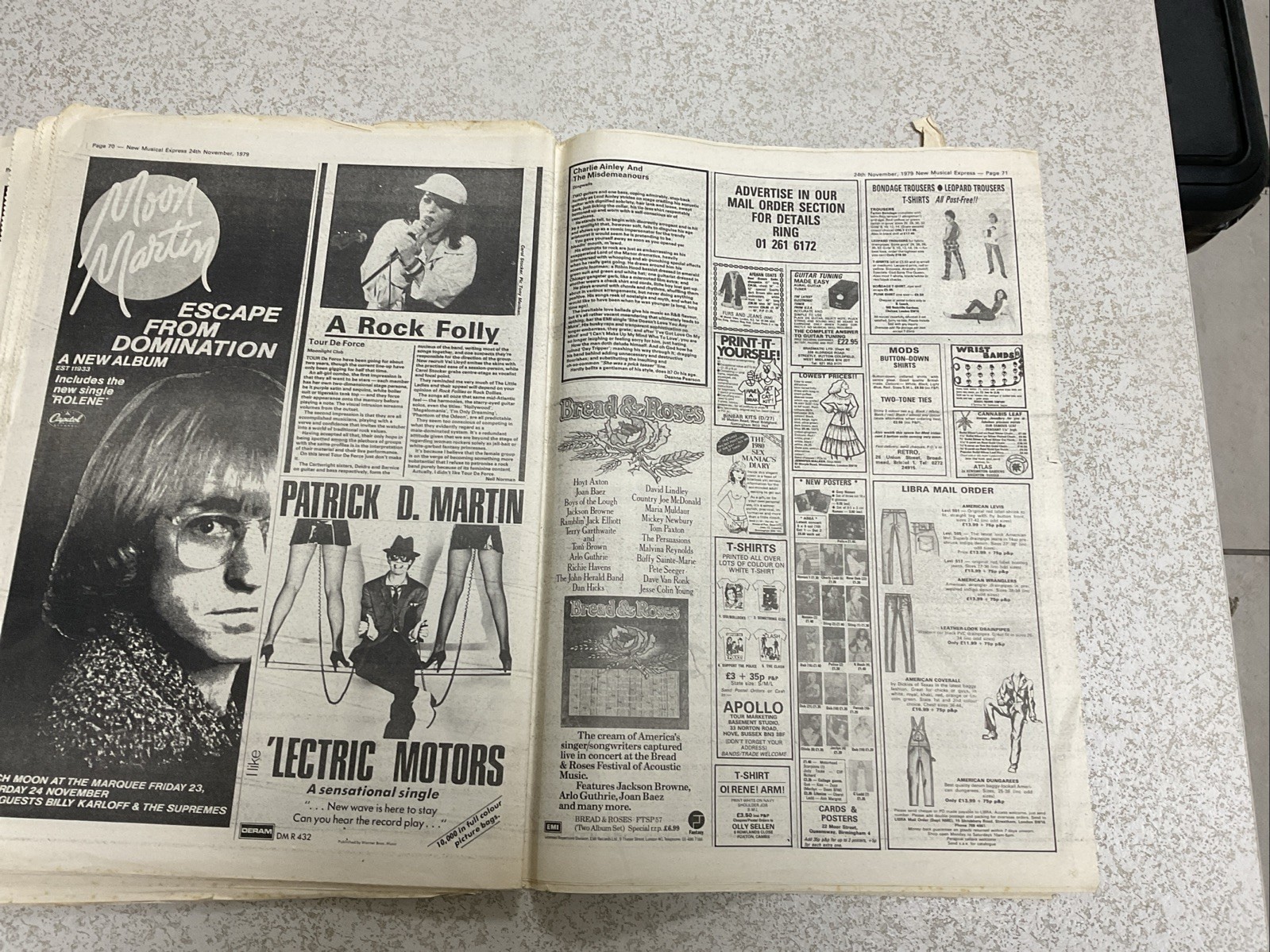 NME Newspaper – 24th November 1979 – The Thinker