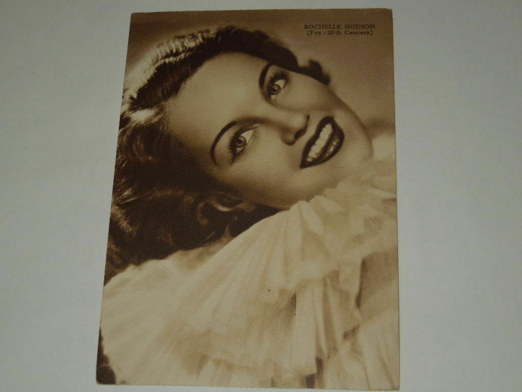 ANTIQUE CINEMA-POSTCARD YEAR 1936 “ROCHELLE HUDSON” RIZZOLI AND C. MILAN 1936-XV