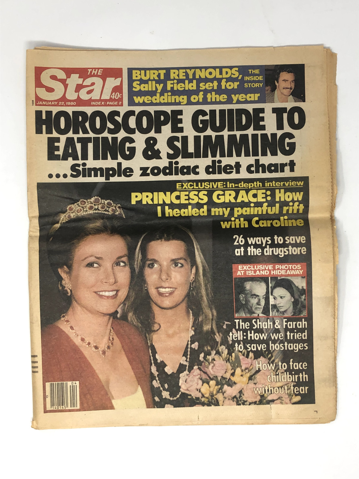 Lot of 4 Star Newspapers 1979-82 Princess Grace, Prince Andrew Weekly World News