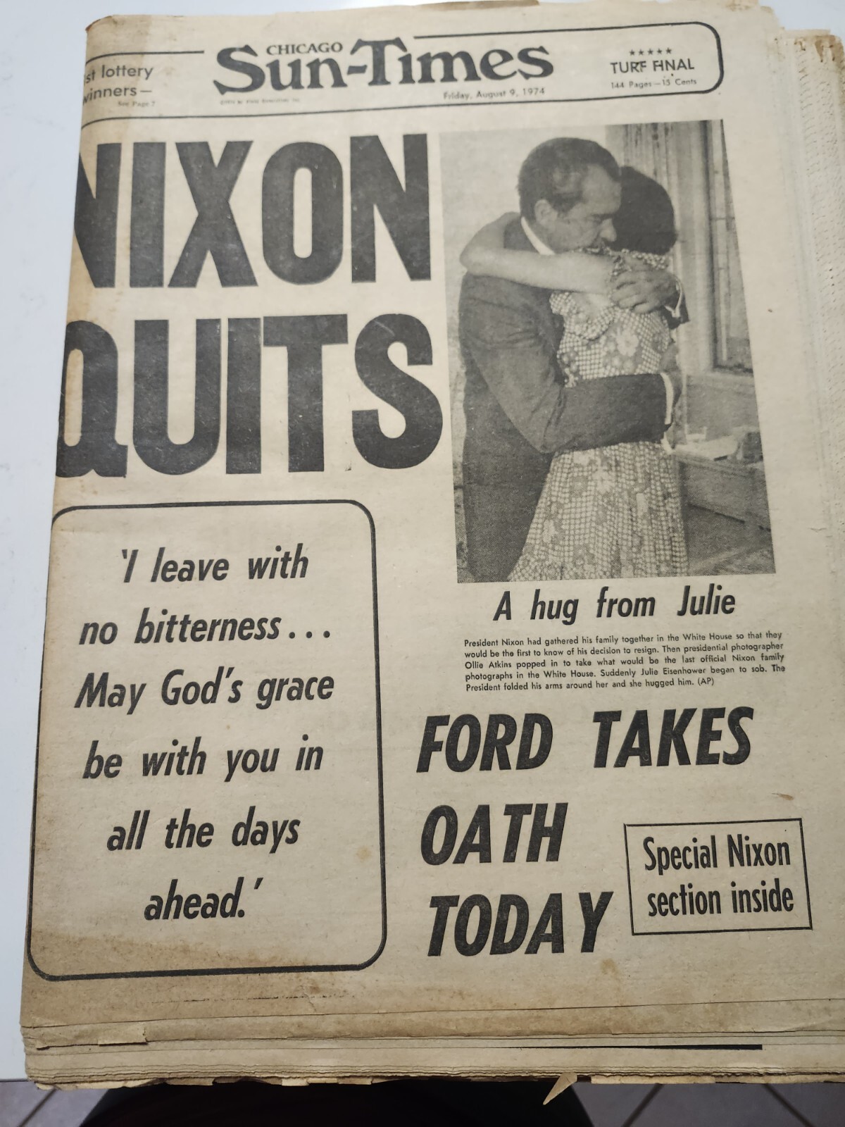 Nixon Resigns