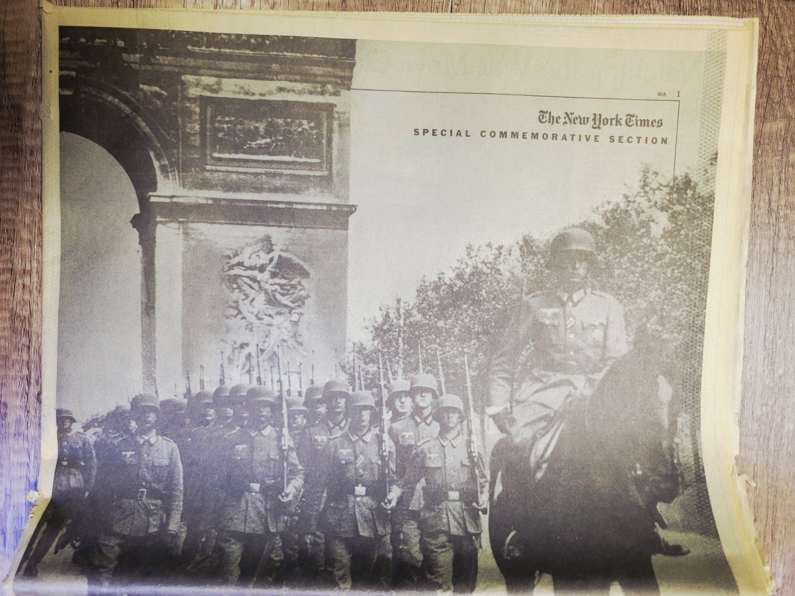 Lot of 2 – 1941 & 1943: New York Times Special “World War II” Parts 1 & 2 w/ COA