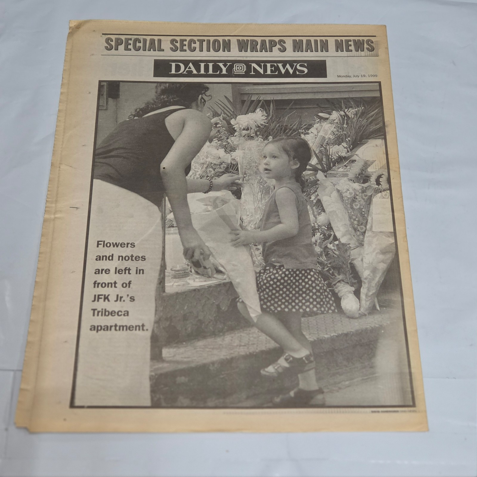 Daily News July 19 1999 JFK Jr Plane Crash No Hope Newspaper Special Edition