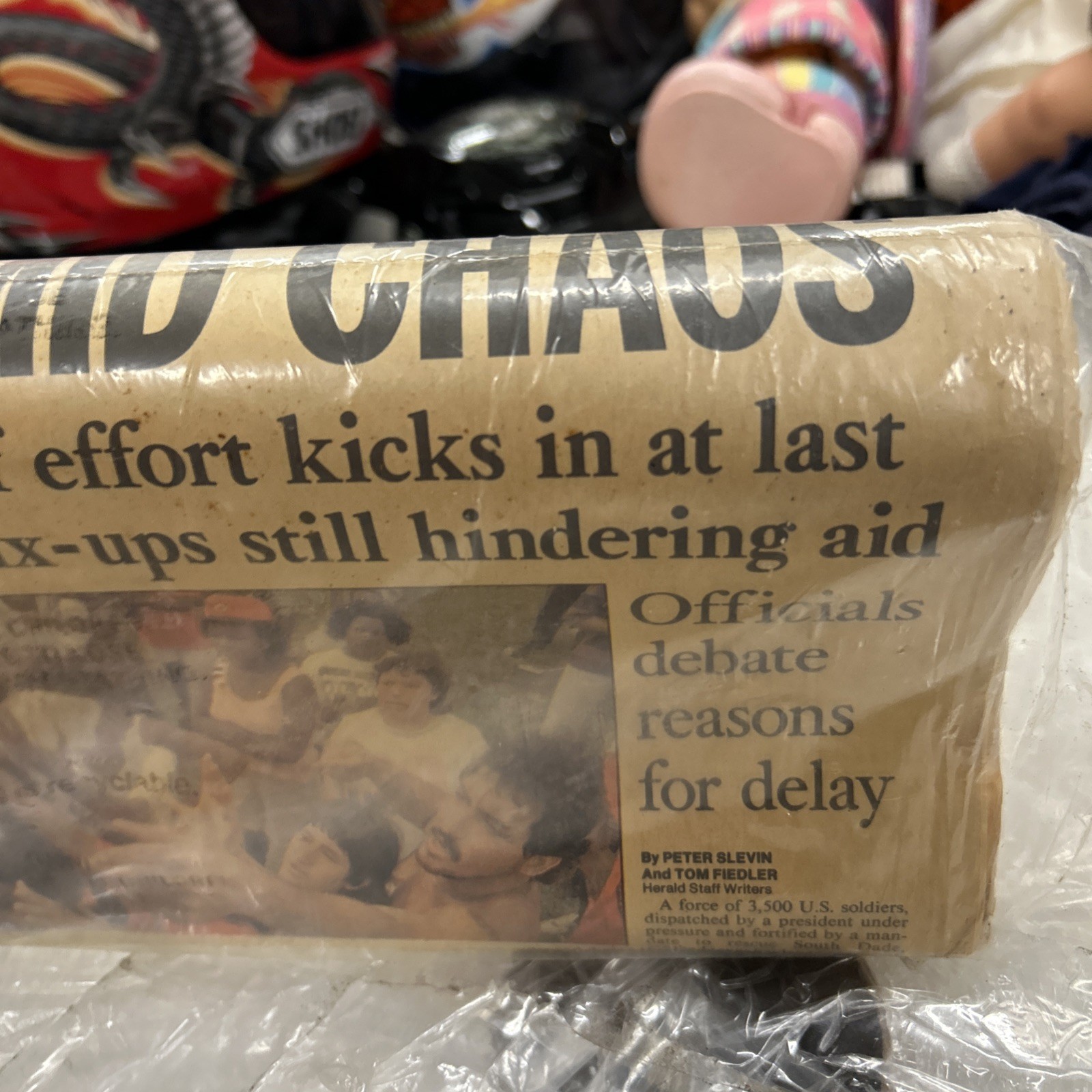 Vintage The Miami Herald FINAL EDITION AUGUST 29 1992 NEWSPAPER HURRICANE ANDREW