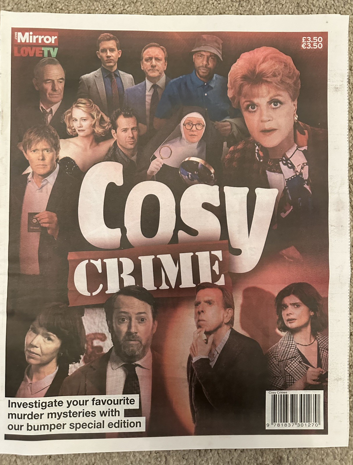 Love TV Special Edition Cosy Crime Best TV Fiction Crime Shows November 2025