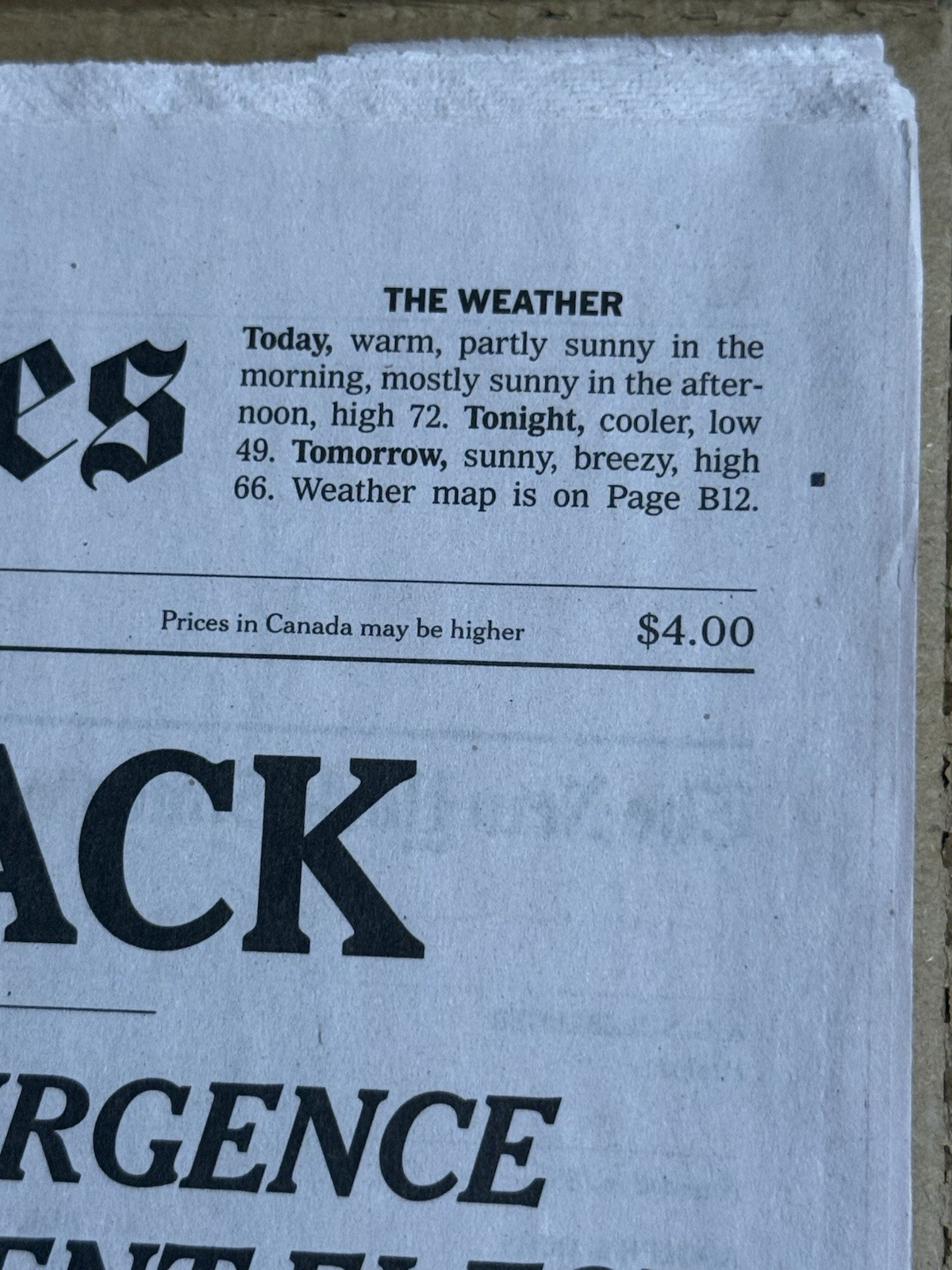 NEW YORK TIMES NOV 7, 24 DONALD TRUMP Wins 47TH PRESIDENTIAL Election Newspaper