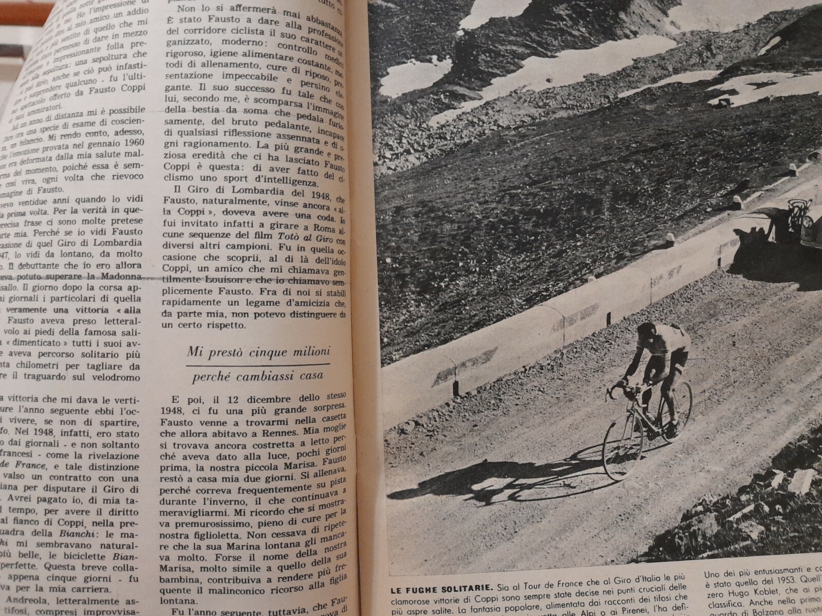 Louison Bobet/Fausto Coppi ERA NO.535 January 1, 1961 Mondadori