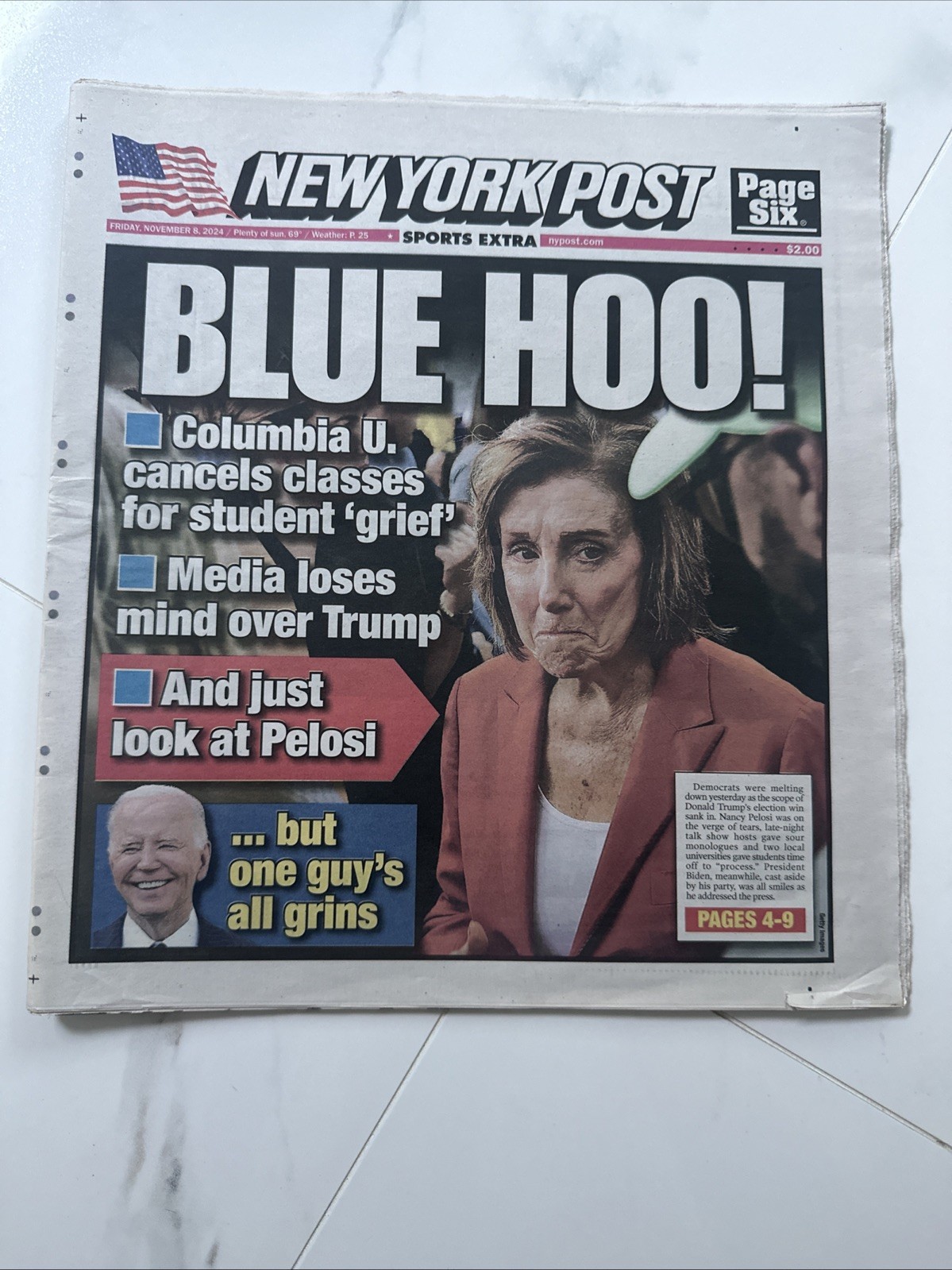 23 News Paper Long Paper Trail Of 2024 Election Process Since Biden Drop Out