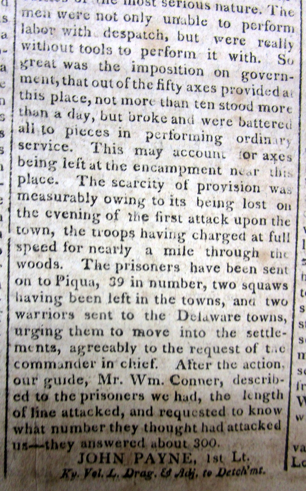 2 War of 1812 newspapers BATTLE OF MISSISSINEWA Indiana NATIVE AMERICAN INDIANS