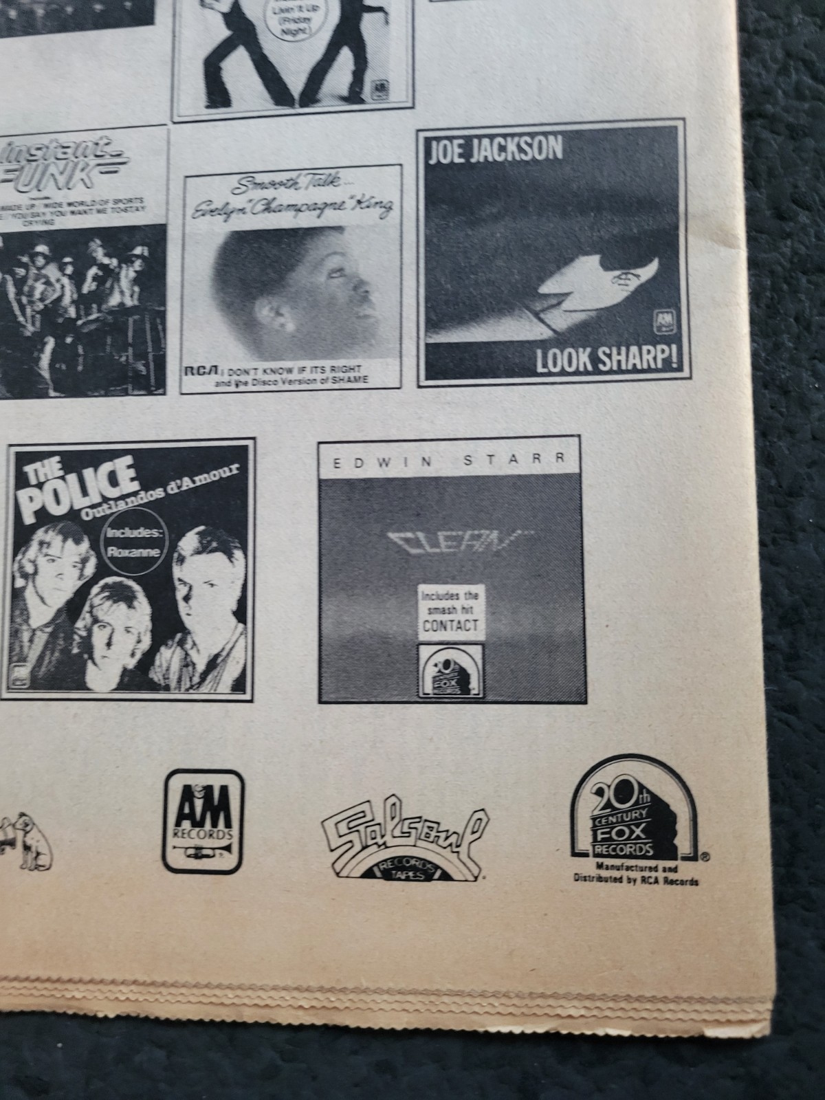 POPTOP THE RECORD BUYER’S GUIDE, April 1979, Police, Rick James, Tavares