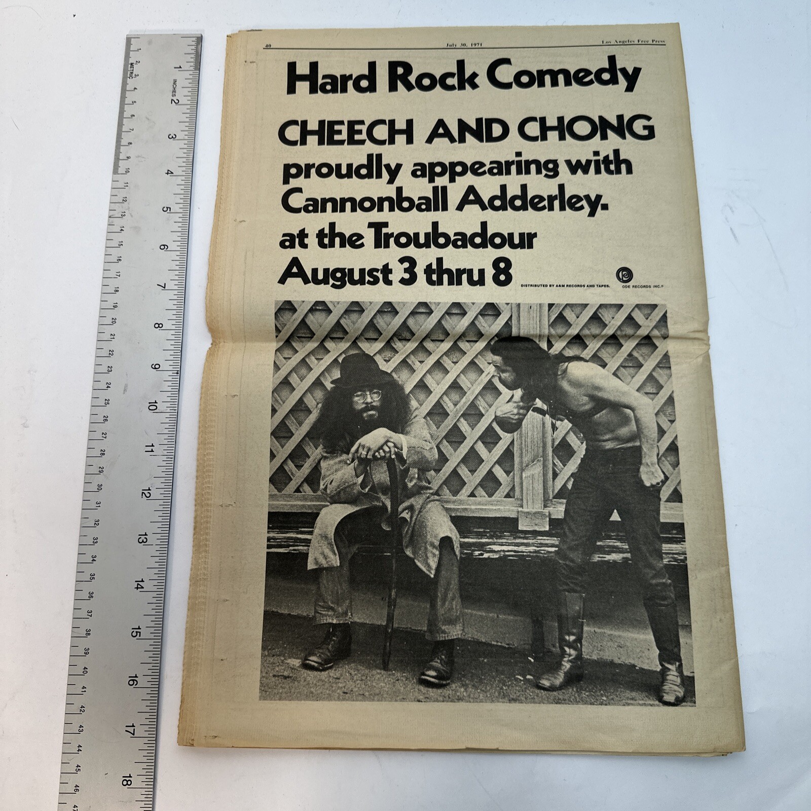 1970s CounterCulture Underground LGBT Los Angeles Free Press July 30 1971